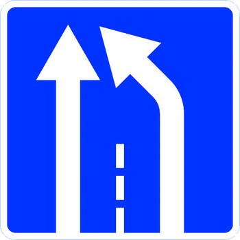 5.15.5 конец полосы - Дорожные знаки - Знаки особых предписаний - ohrana.inoy.org